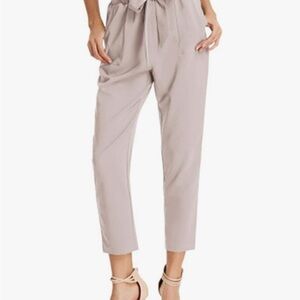 Grace Karin Lavender Blush Ankle Pants